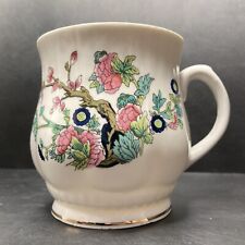 Vintage Ashley Indian Tree Decorated Footed Fine Bone China Mug Made in England