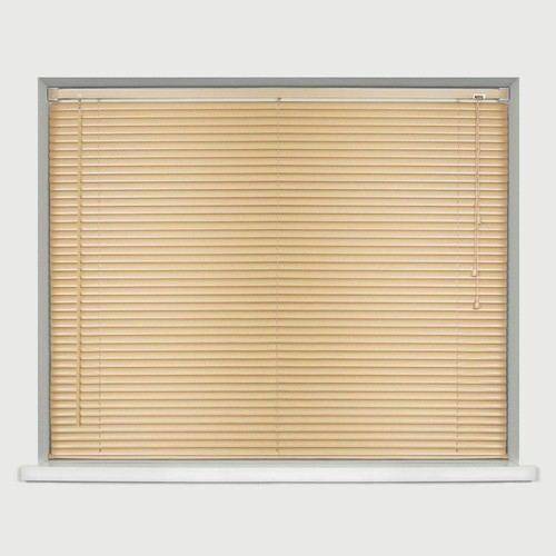 Pvc window blinds wood grain - wood,