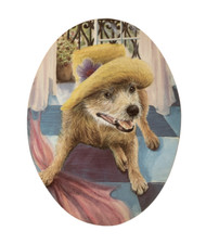 Cute Puppy Magnet - Wire