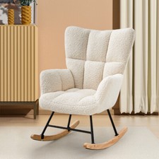 Comfy Sherpa Wingback High