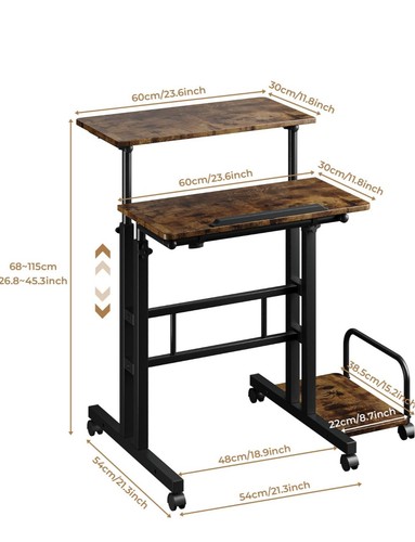 Height adjustable standing - adjustable,