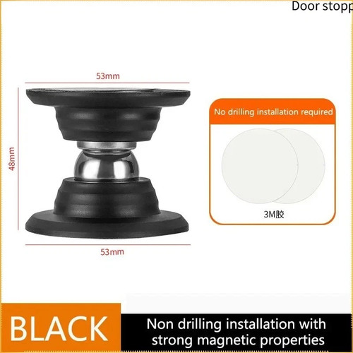 Magnetic door stop holder - magnetic,