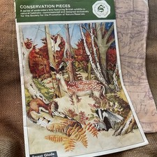 Vintage Conservation Pieces embroidery Kit,FOREST GLADE BY JOHN CHAPMAN