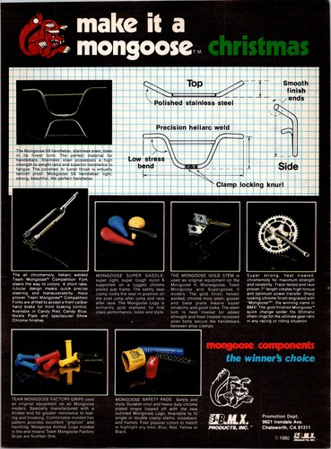1981 mongoose bike parts - 1981,