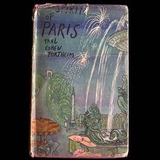 Cecil Beaton THE SPIRIT OF PARIS 1937 1st Ed DJ P Cohen Portheim B T BATSFORD