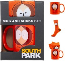 SOUTH PARK MUG & SOCK SET OFFICIALLY LICENSED BOXED GIFT SET