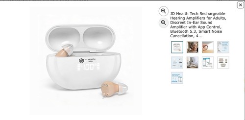 Health tech rechargeable - jd,