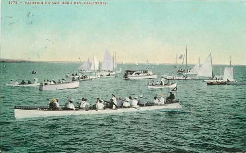 Boats 1914 yachting san diego - 1914,