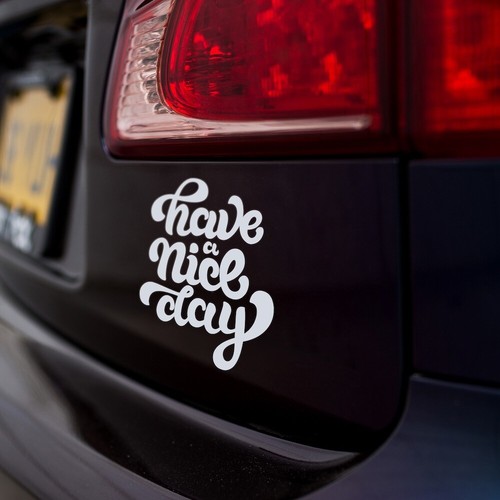 Have nice day sticker car - nice,