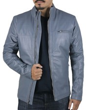 Mens Genuine Lambskin Leather