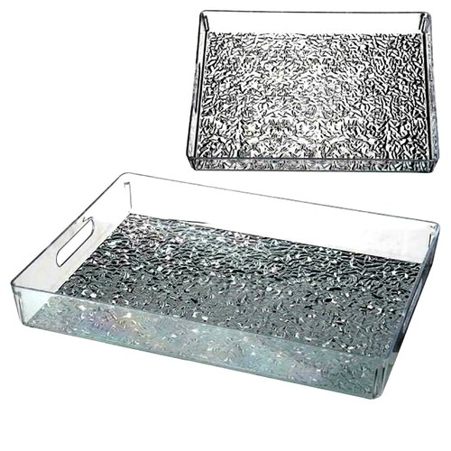 Shiny plastic food serving - shiny,