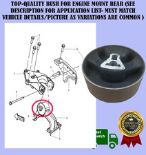 BUSH FOR REAR ENGINE MOUNT MOUNTING FOR CHRYSLER GRAND VOYAGER RT 2008-2015