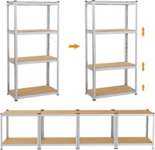 Boltless 4 Tier Racking Heavy