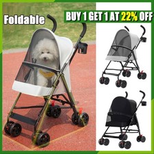 XL Pet Stroller Dog Cat Puppy Pram Pushchair Travel Cart Jogging Buggy Carrier