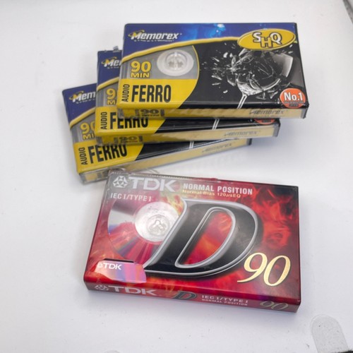 Blank audio cassette tapes - blank,