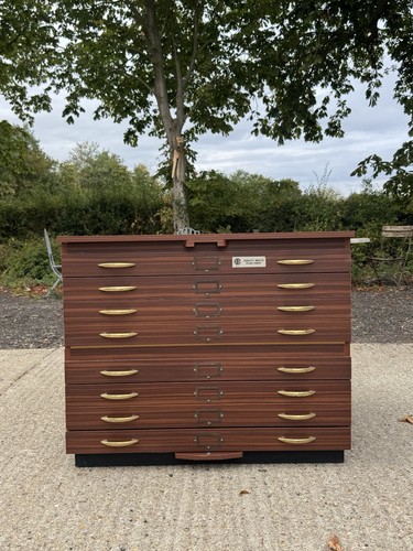 Vintage plan chest drawers - vintage,