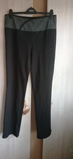 Maternity black trousers joggers Large
