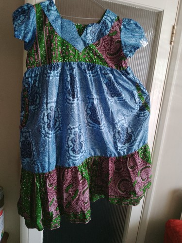 Dress made with - made,