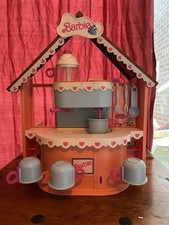 Amazing Vintage Barbie Chocolate Shop Incomplete But Fabulous