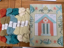 Tapestry kit beach hut wools