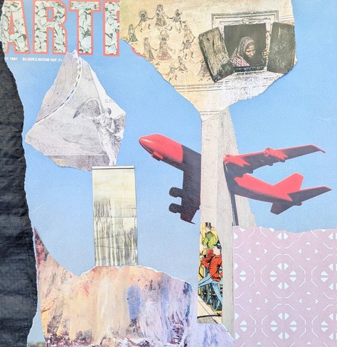 Ives surrealist collage jet - st,