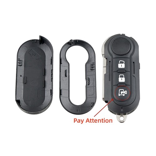 Button flip key case remote - flip,