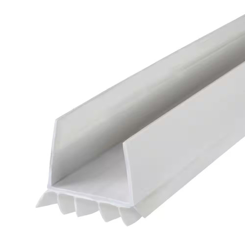 White vinyl u shape - 36, u-shape