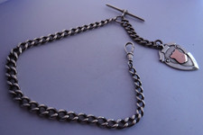Antique solid silver pocket