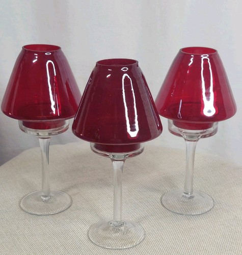 Vintage style red glass - style,