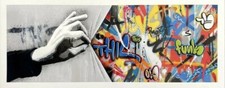 MARTIN WHATSON "SNEAK PEEK" LIMITED EDITION PRINT GRAFFITI PRINTS COA