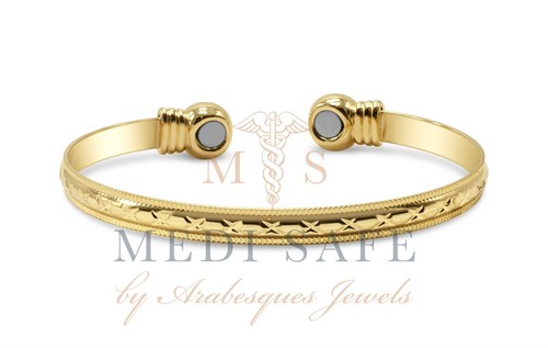 Ladies diamond cut - diamond, magnetic