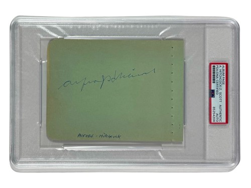 Alfred hitchcock signed - hitchcock,