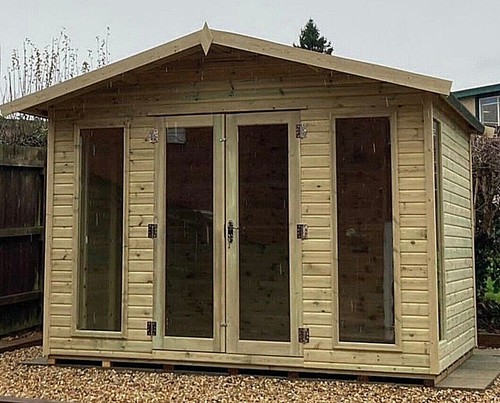 12x10 summerhouse garden room - summerhouse,