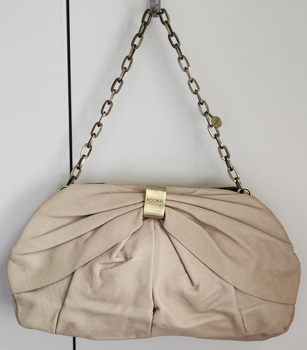 Kookai beige leather - beige,