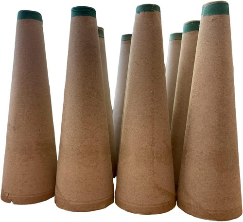Cardboard cones craft - cardboard,