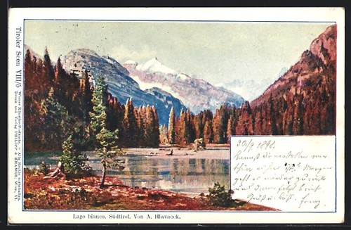 Artist postcard anton - postcard,