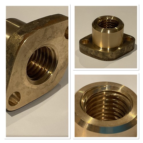 Bronze imperial tailstock nut - tailstock,