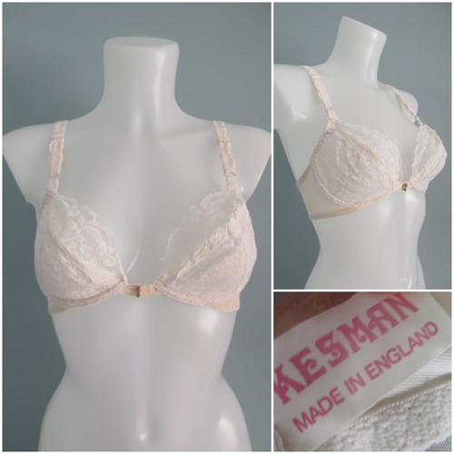 Vintage 1970s bra brassiere - 1970s,