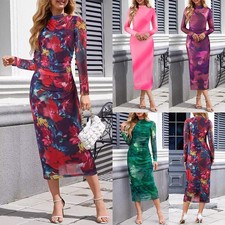 Womens Long Sleeve Ruched