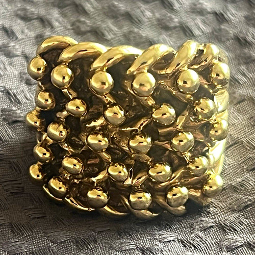 9ct gold keeper ring