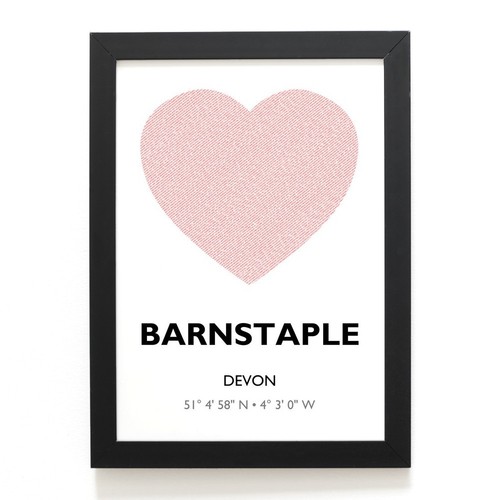 Print barnstaple devon - a4,