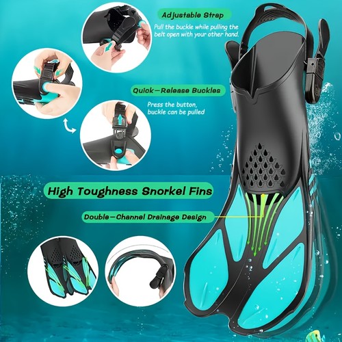 Tej snorkel fins short - fins,