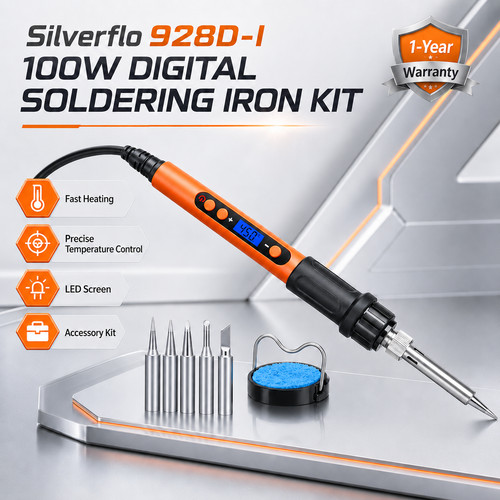 100w soldering iron kit - iron,
