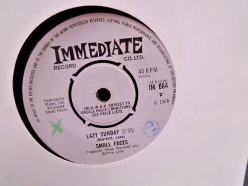 Small faces lazy - faces, sunday