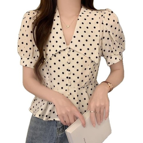 Summer polka dot shirts - dot, peter