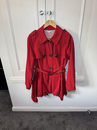 Red herring summer trench - red,