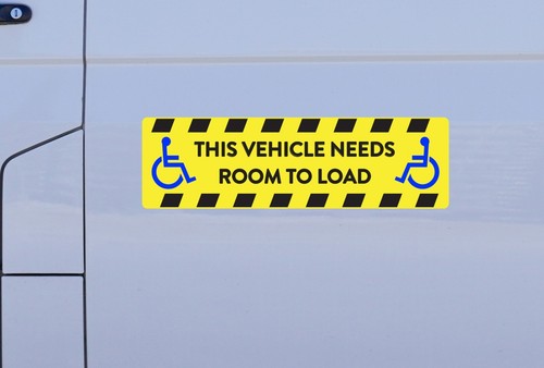 Wheelchair access van car - wheelchair,