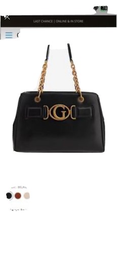Aviano logo leather shoulder