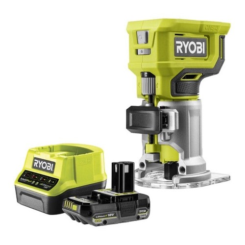 Ryobi one trim router - kit, (1x