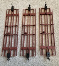 On30 Spectrum Freight Car Underframe Red x3 Model Railway Used